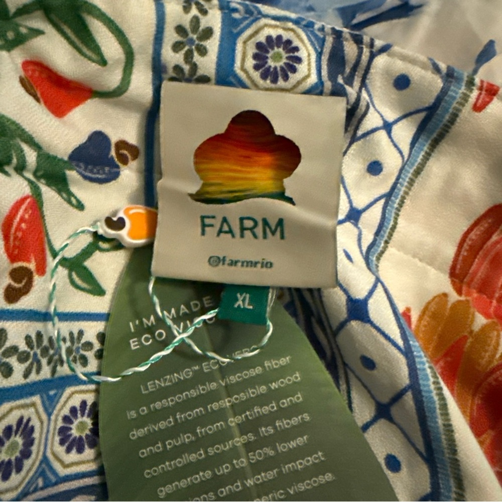 FARM Rio Multicolor Patchwork Mini Dress - Picture 4 of 7
